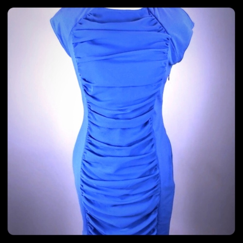 blue Ted Baker dress